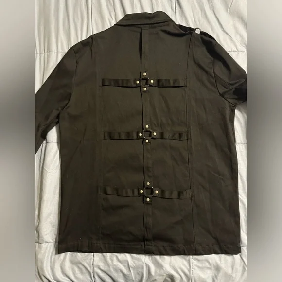 【期間限定】SOSHIOTSUKI NORFOLK BONDAGE JACKET Soshiotsuki SS24 Kimono Breasted Jacket – HUIBEN